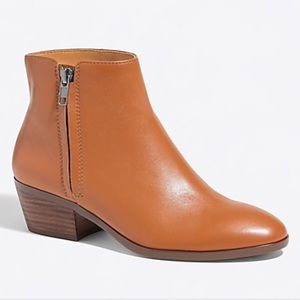 NWT J.crew Reagan Leather Boots - Caramel